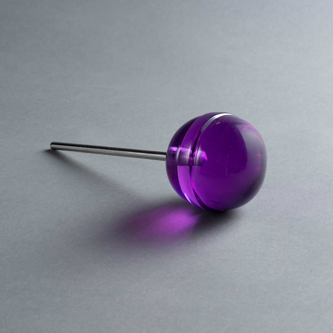 ESCULTURA PIRULITO ROXO