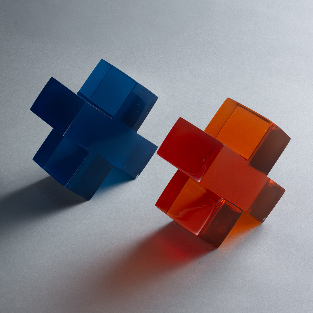 ESCULTURA X AZUL