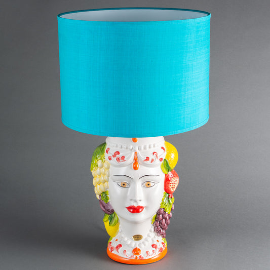 BASE DE ABAJUR TESTA DI MORO LARANJA