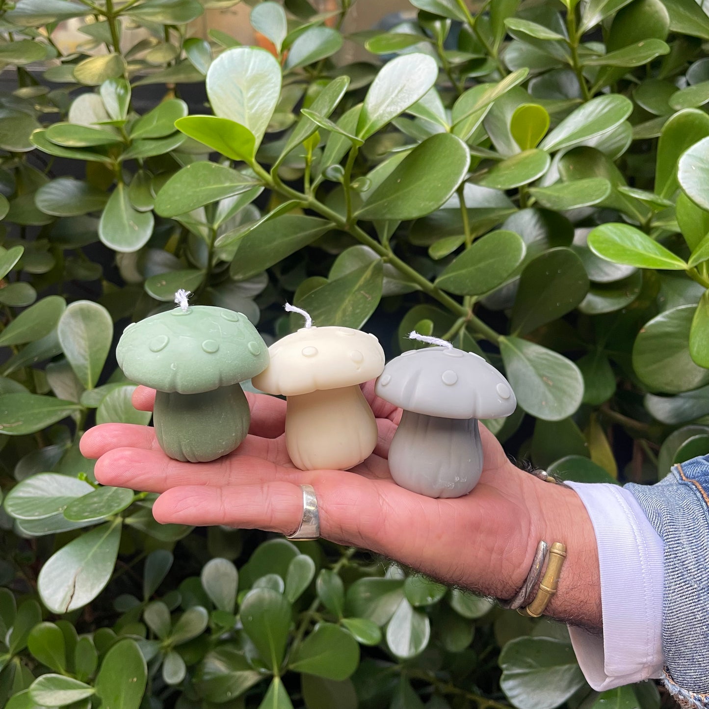 VELA COGUMELO P - VERDE