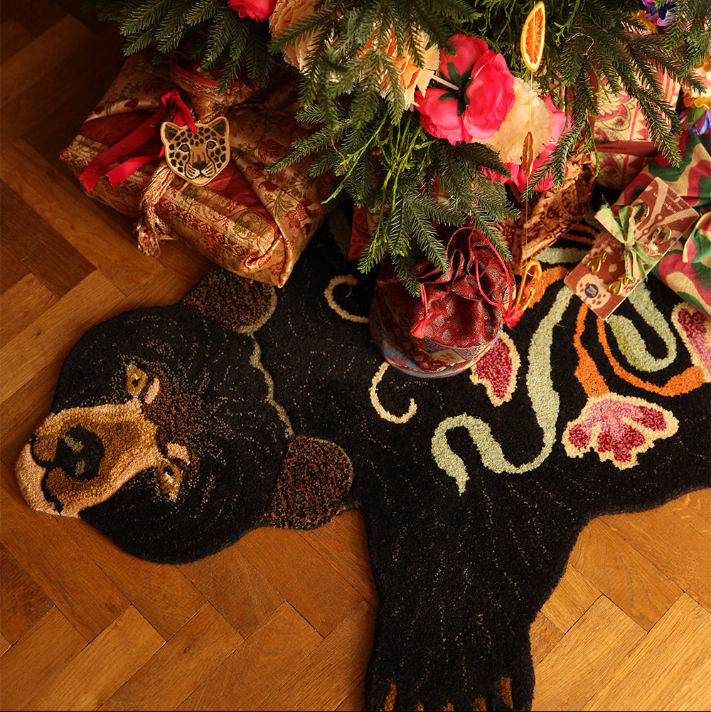 TAPETE IMP URSO NERO LARGE