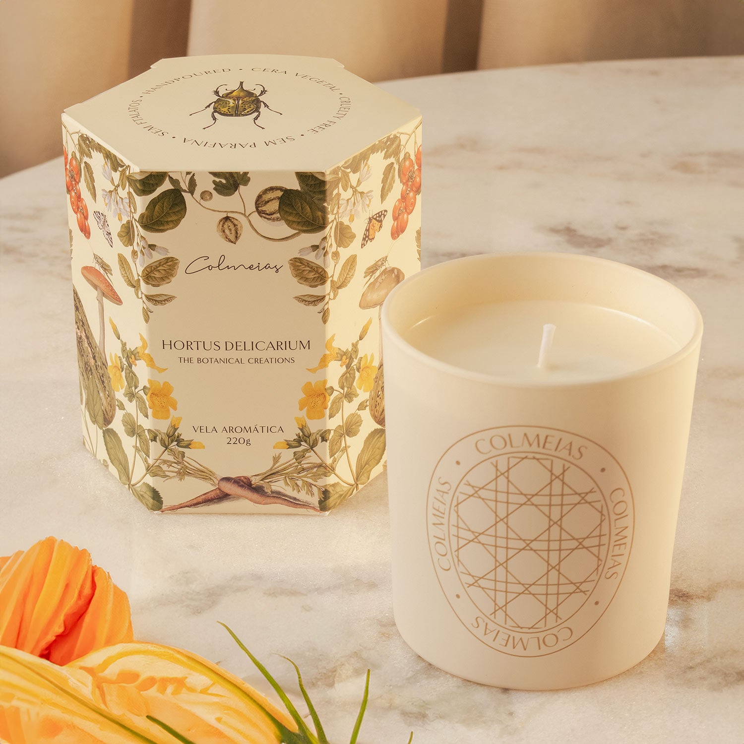 VELA AROMÁTICA HORTUS DELICARIUM