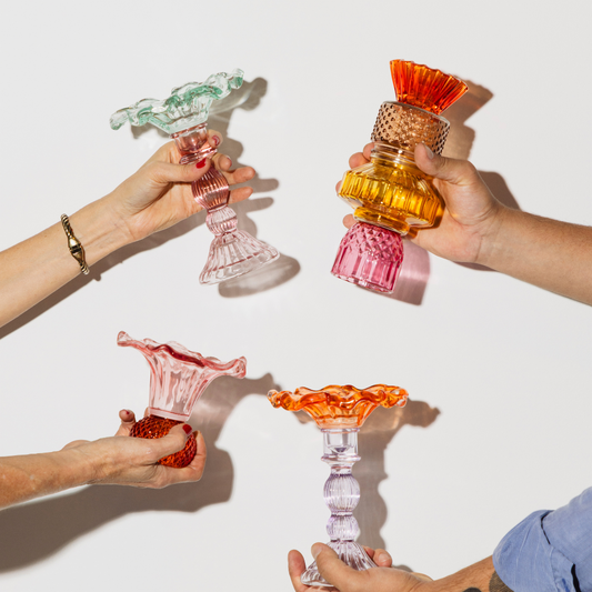 CASTIÇAL VETRO FIORE