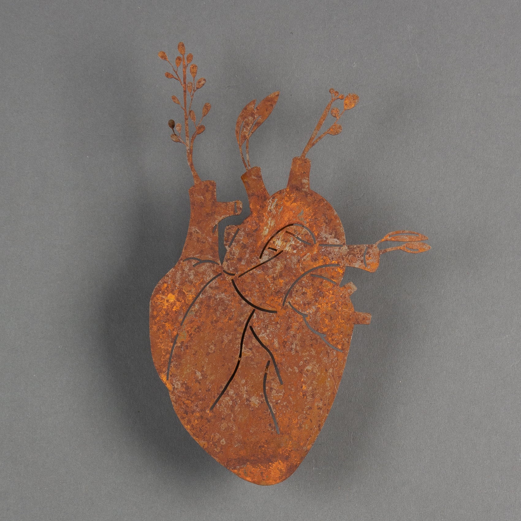 ESCULTURA CUORE FERRO G