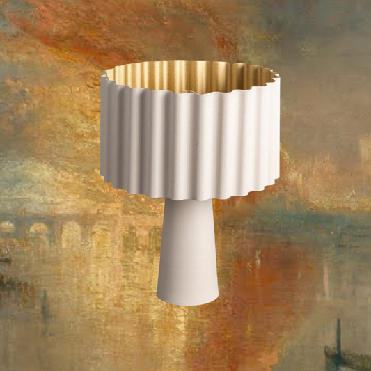 ABAJUR METAL BEIGE