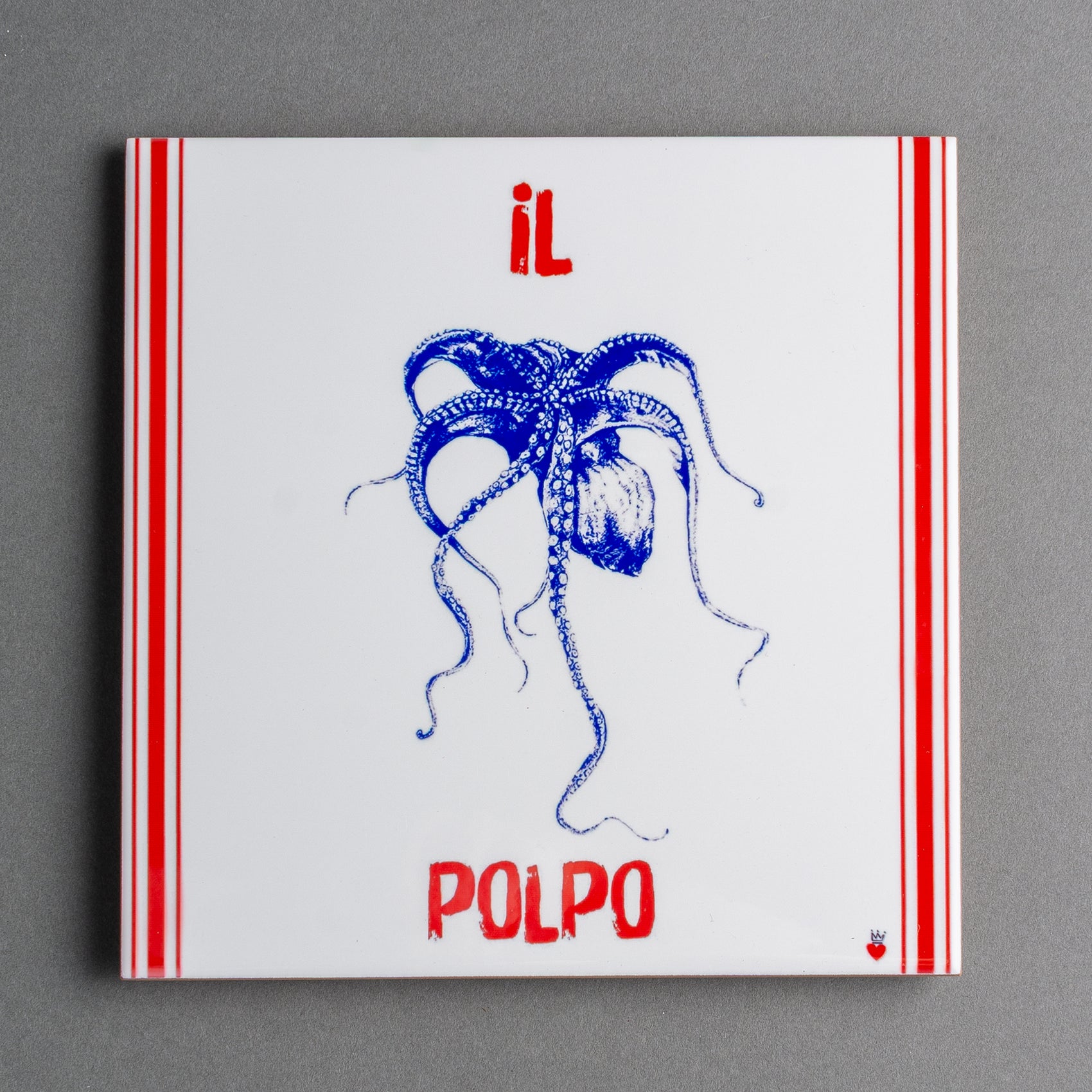 ESCULTURA AZULEJO IL POLPO