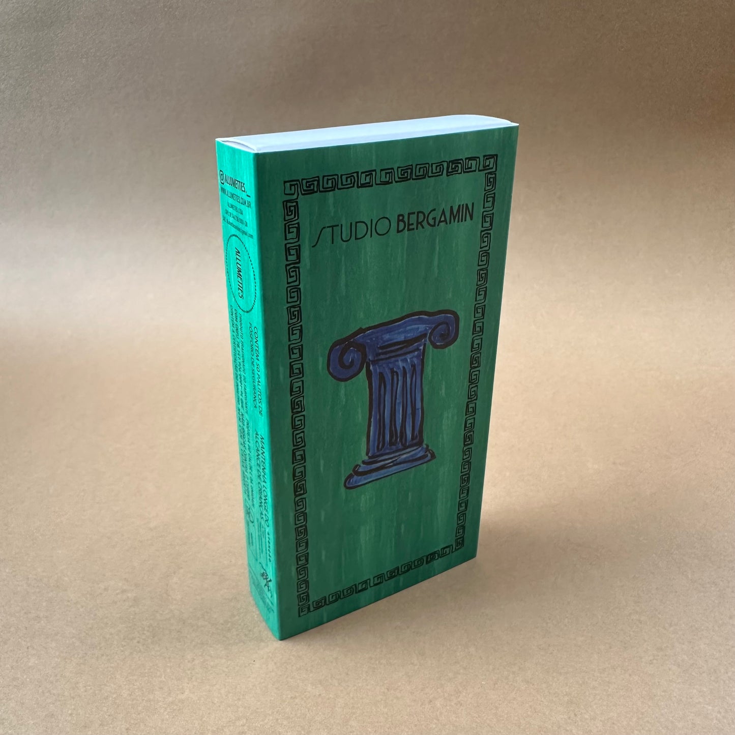 CAIXA DE FÓSFORO JÔNICA - COLEÇÃO CIAO RAGAZZI