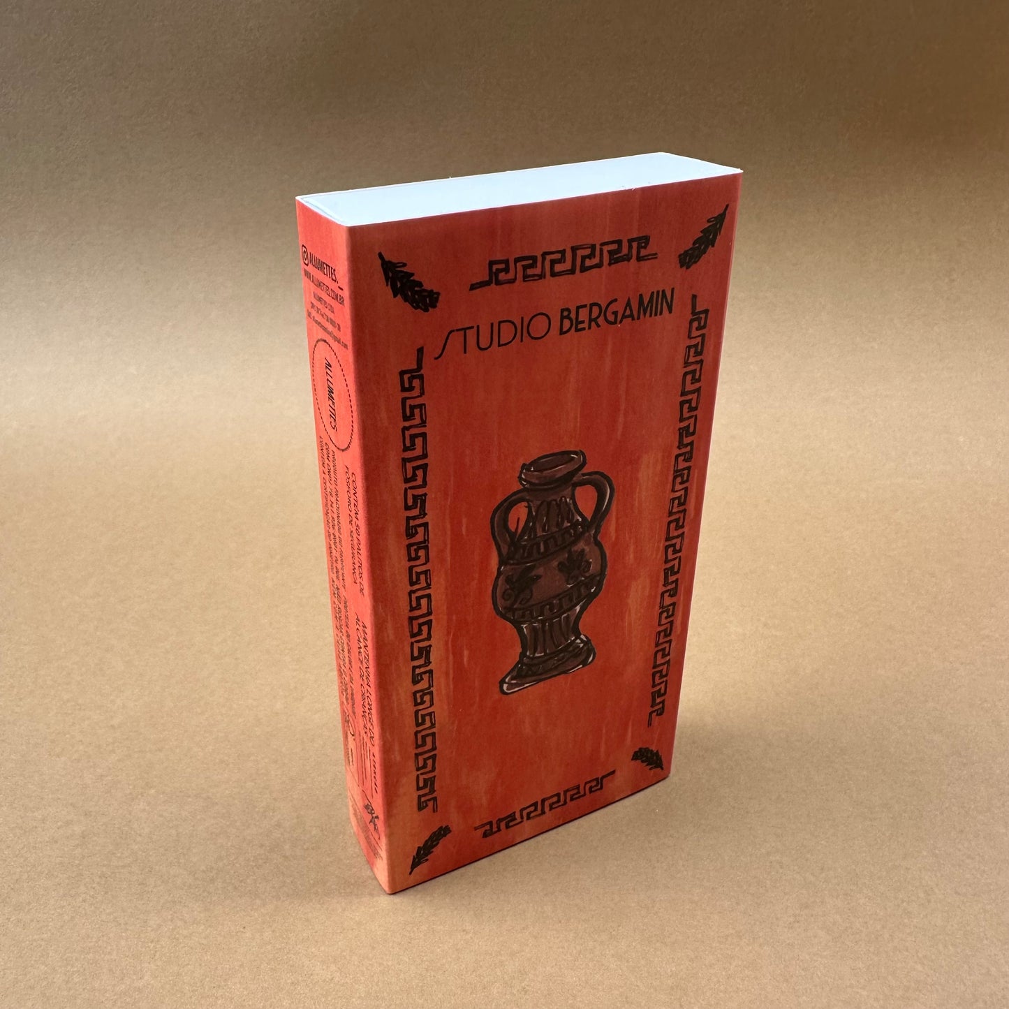 CAIXA DE FÓSFORO ÂNFORA - COLEÇÃO CIAO RAGAZZI