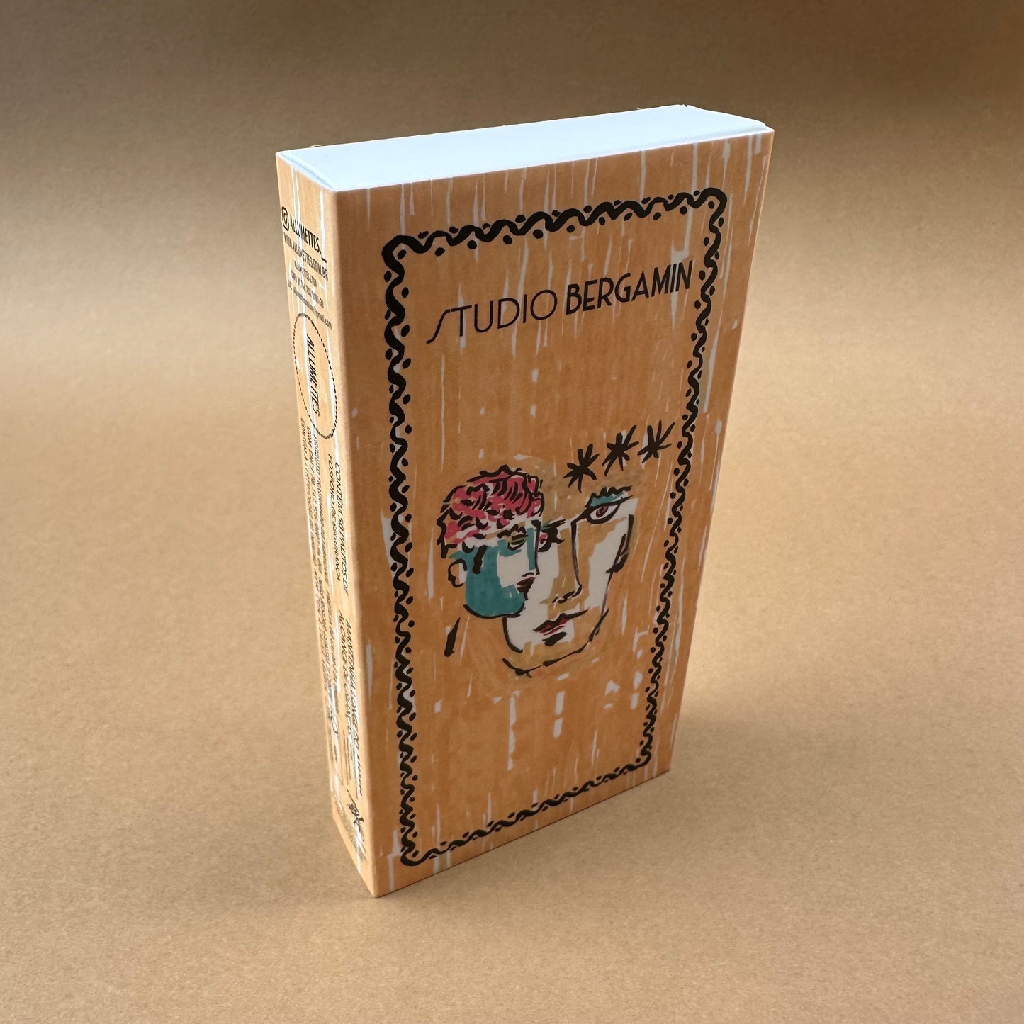 CAIXA DE FÓSFORO DUE TESTE - COLEÇÃO CIAO RAGAZZI