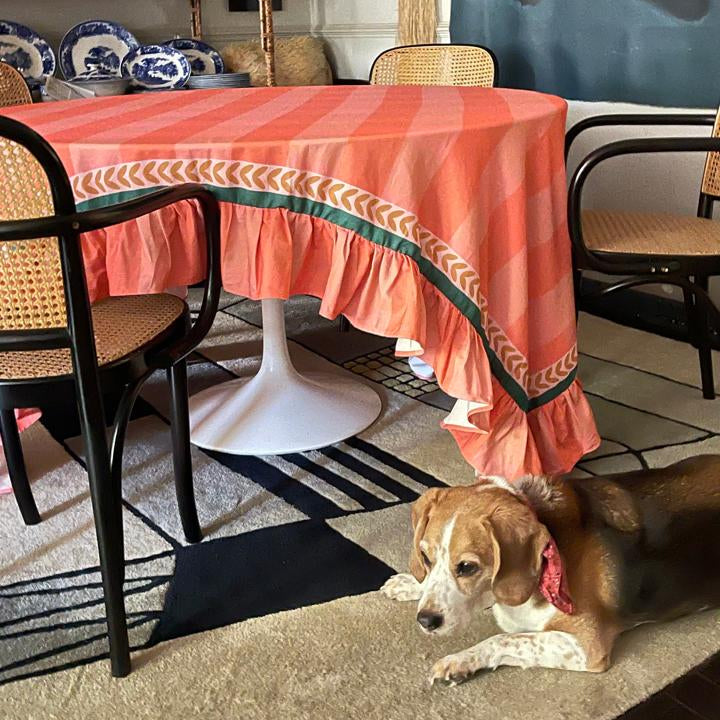 TOALHA DE MESA VOLANT