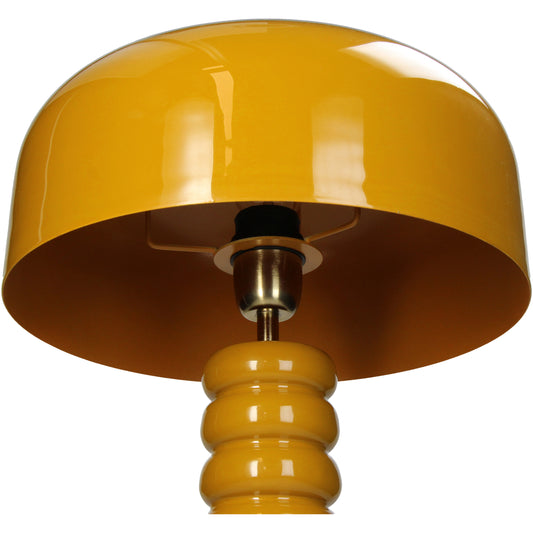 ABAJUR METAL MOSTARDA