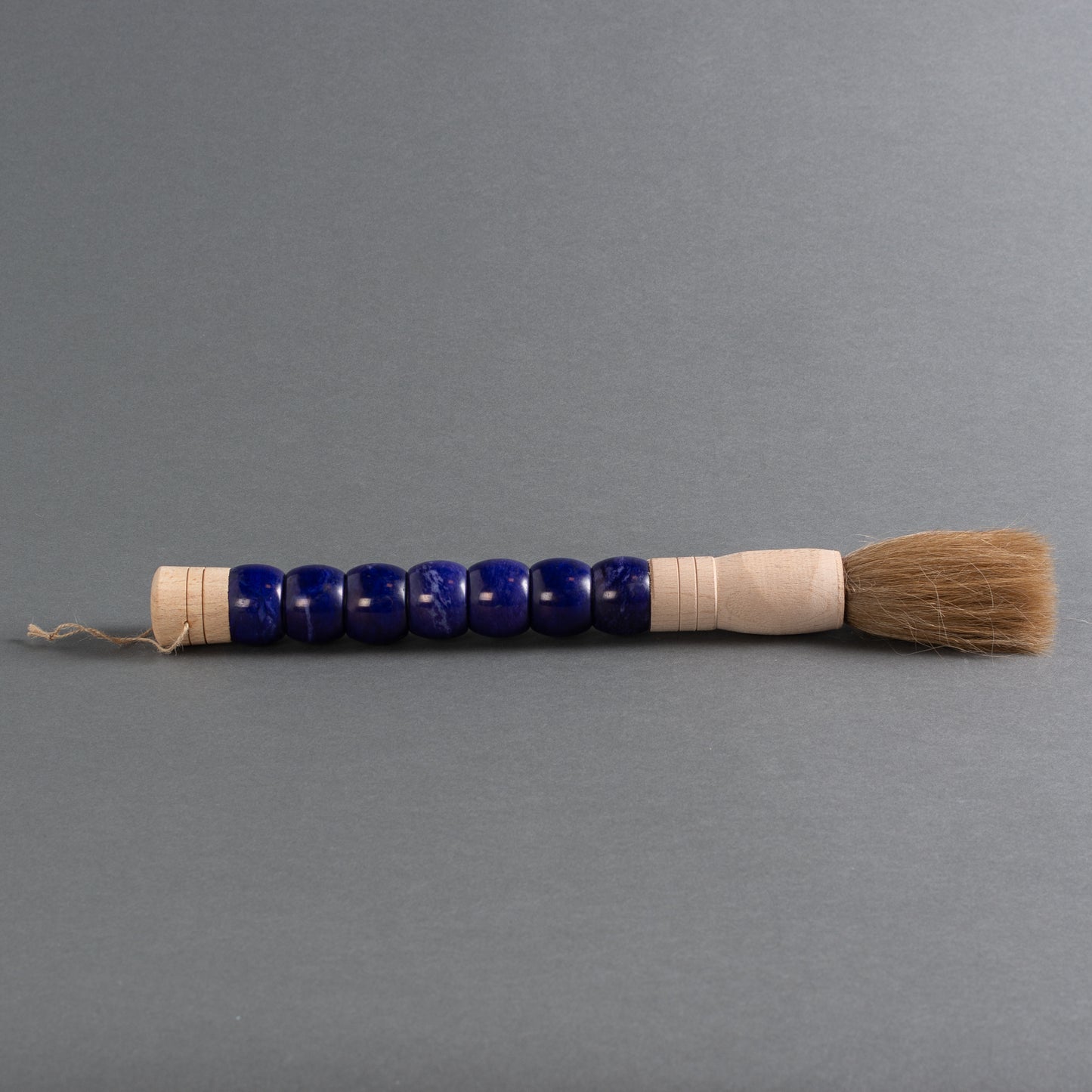 PINCEL DECORATIVO DE PEDRA AZUL ESCURO