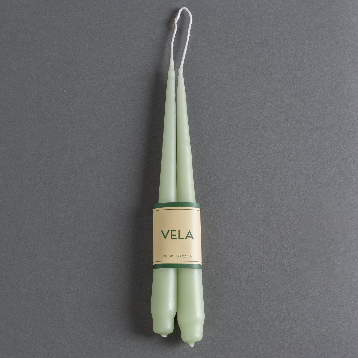 VELA BASTÃO PAR VERDE CANDY