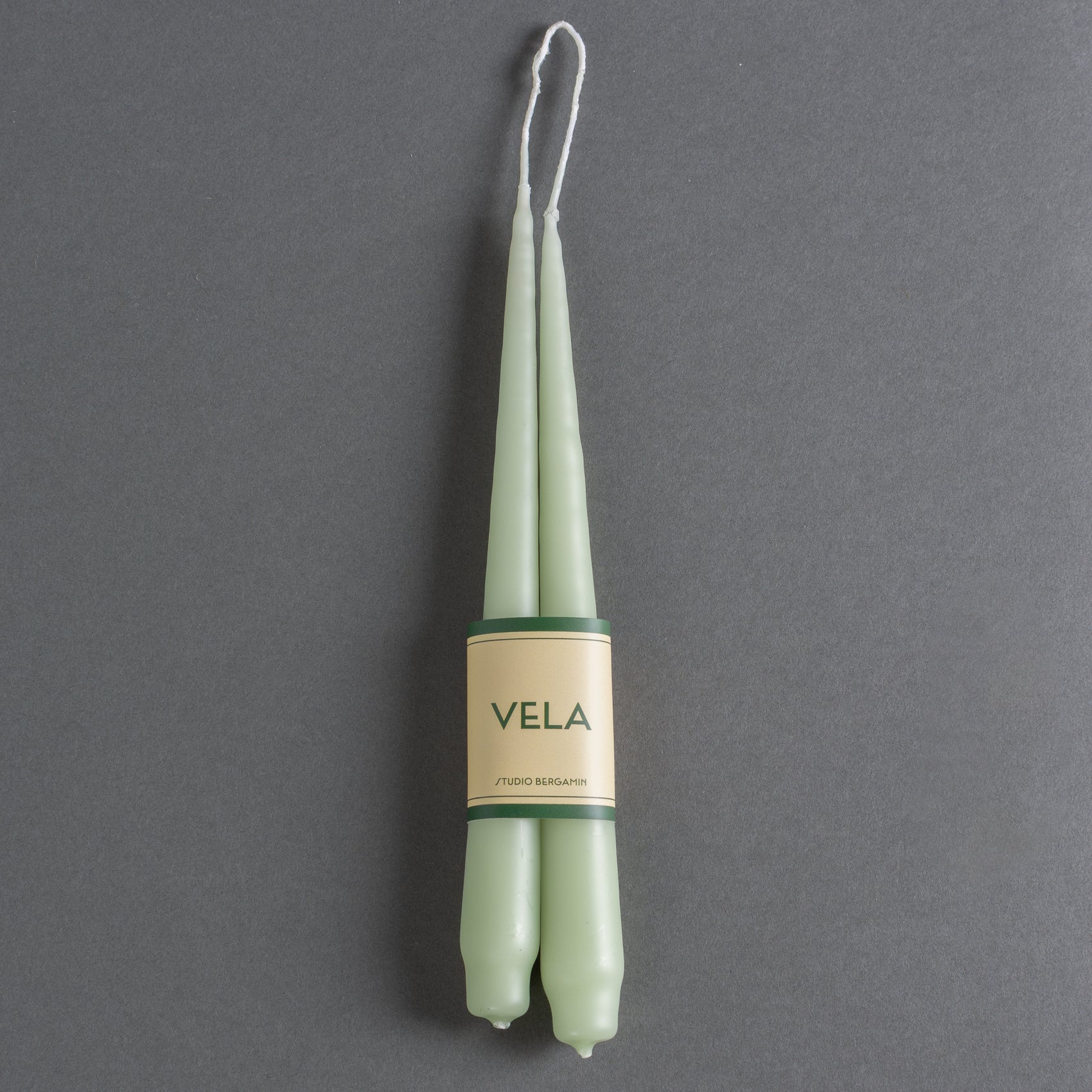 VELA BASTÃO PAR VERDE CANDY