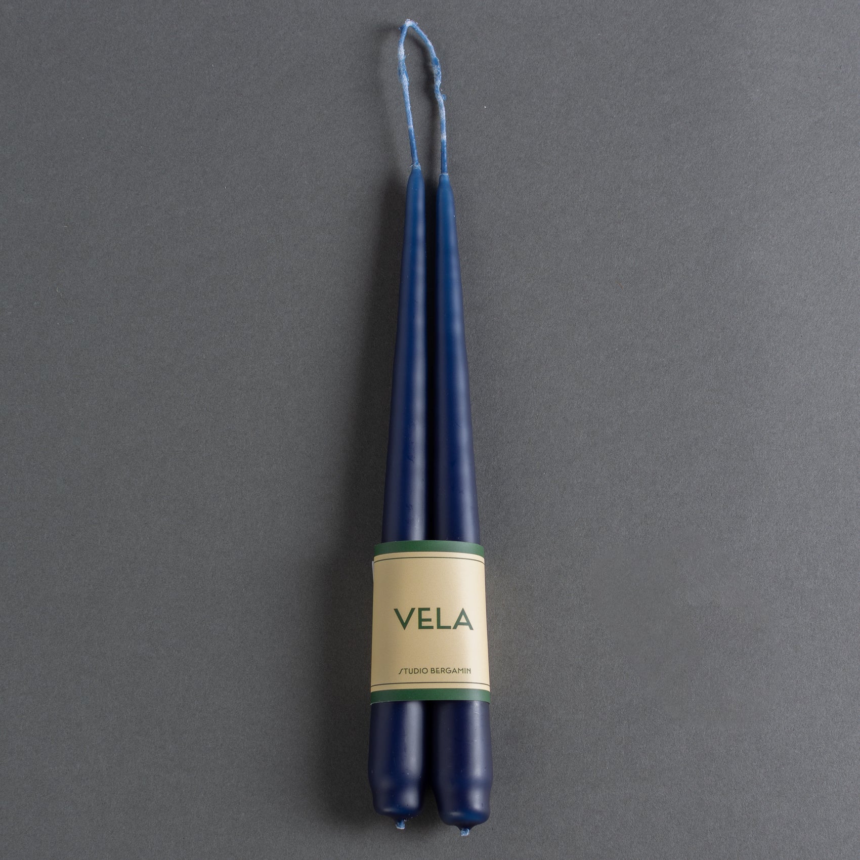 VELA BASTÃO PAR AZUL MARINHO