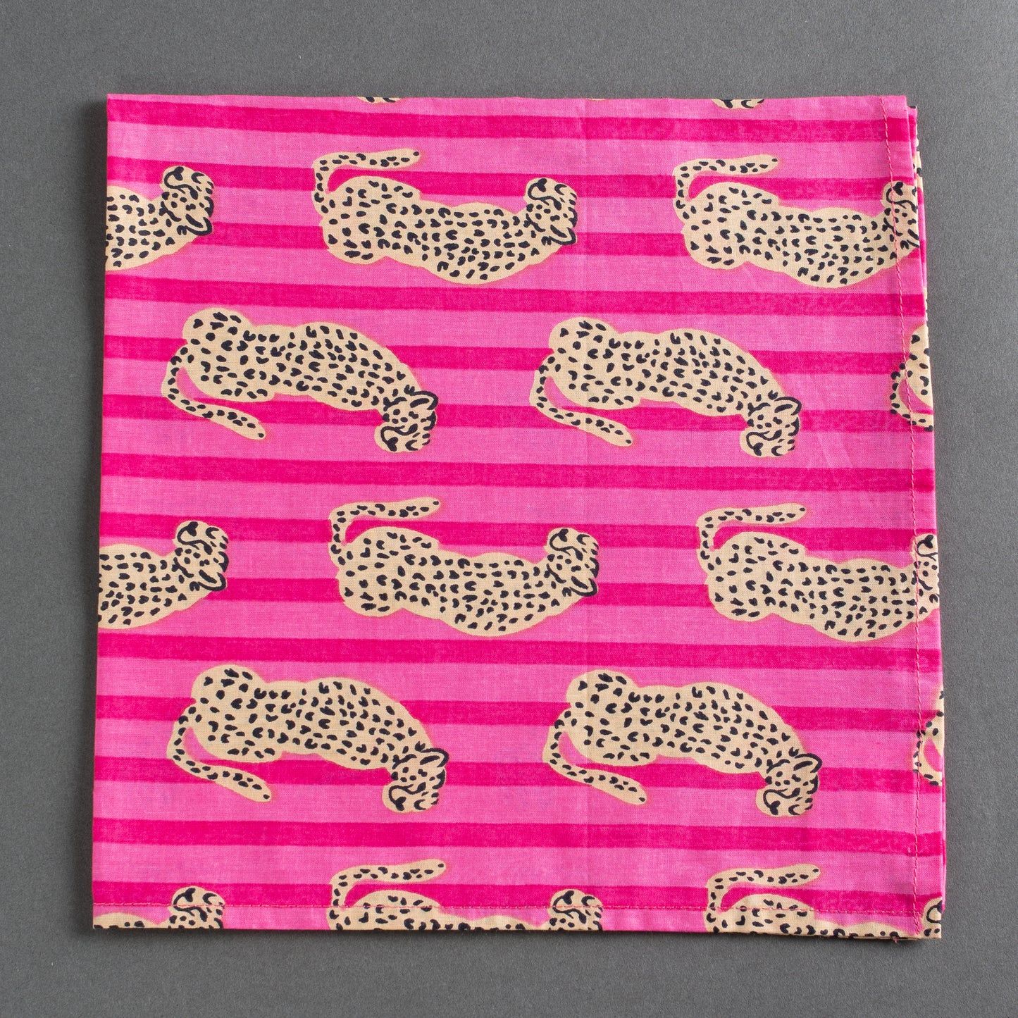 GUARDANAPO LEOPARDO ROSA