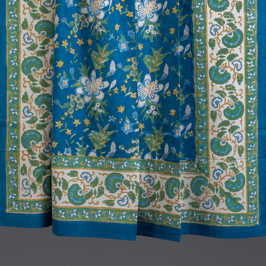 TOALHA DE MESA BLU E VERDE