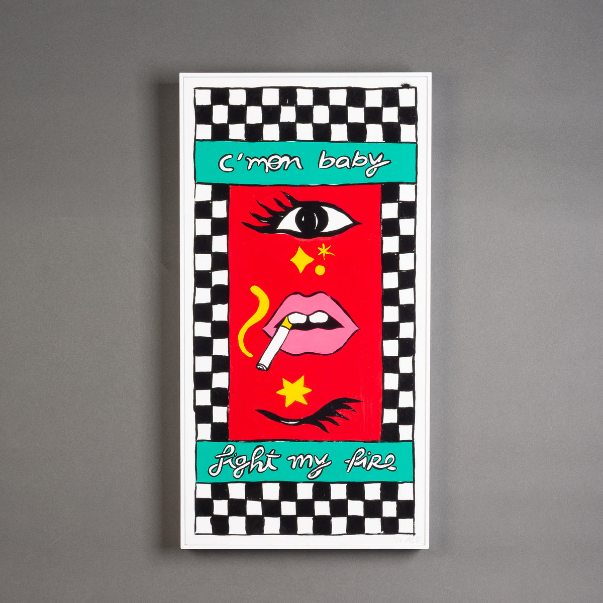 QUADRO  C'MON BABY - ANA STRUMPF