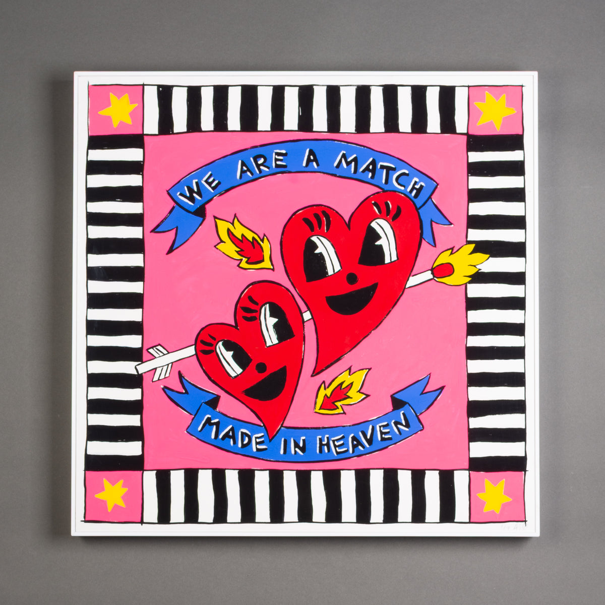 QUADRO  WE ARE MATCH- ANA STRUMPF