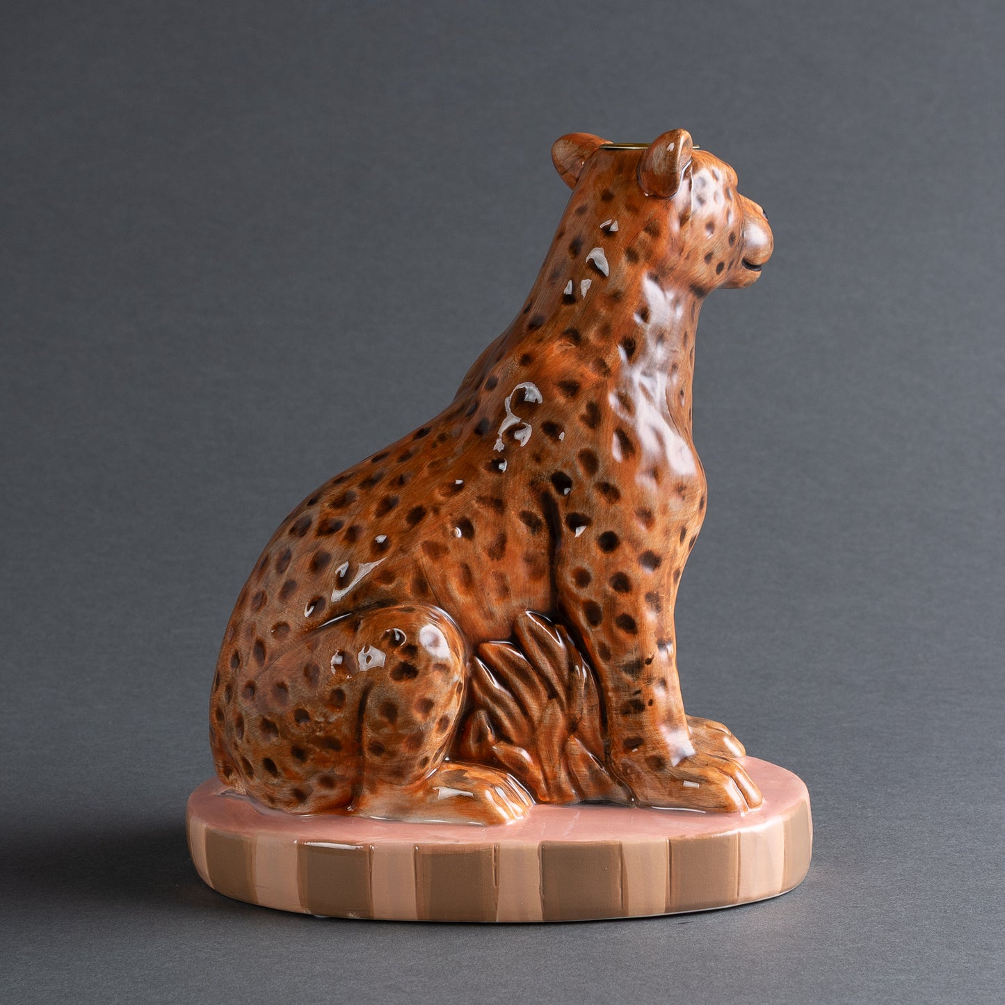 CASTIÇAL LEOPARDO