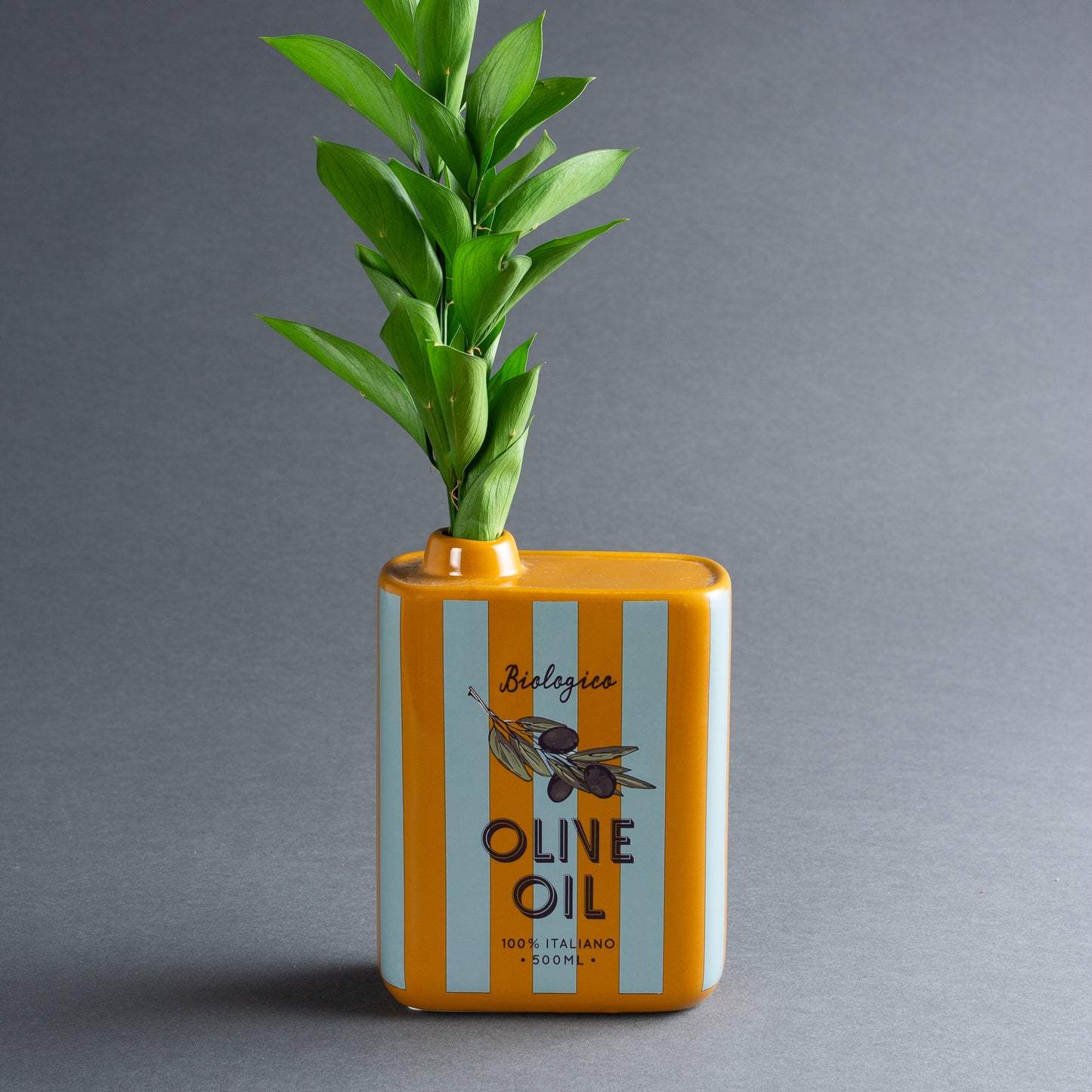 VASO OLIVA GIALLA