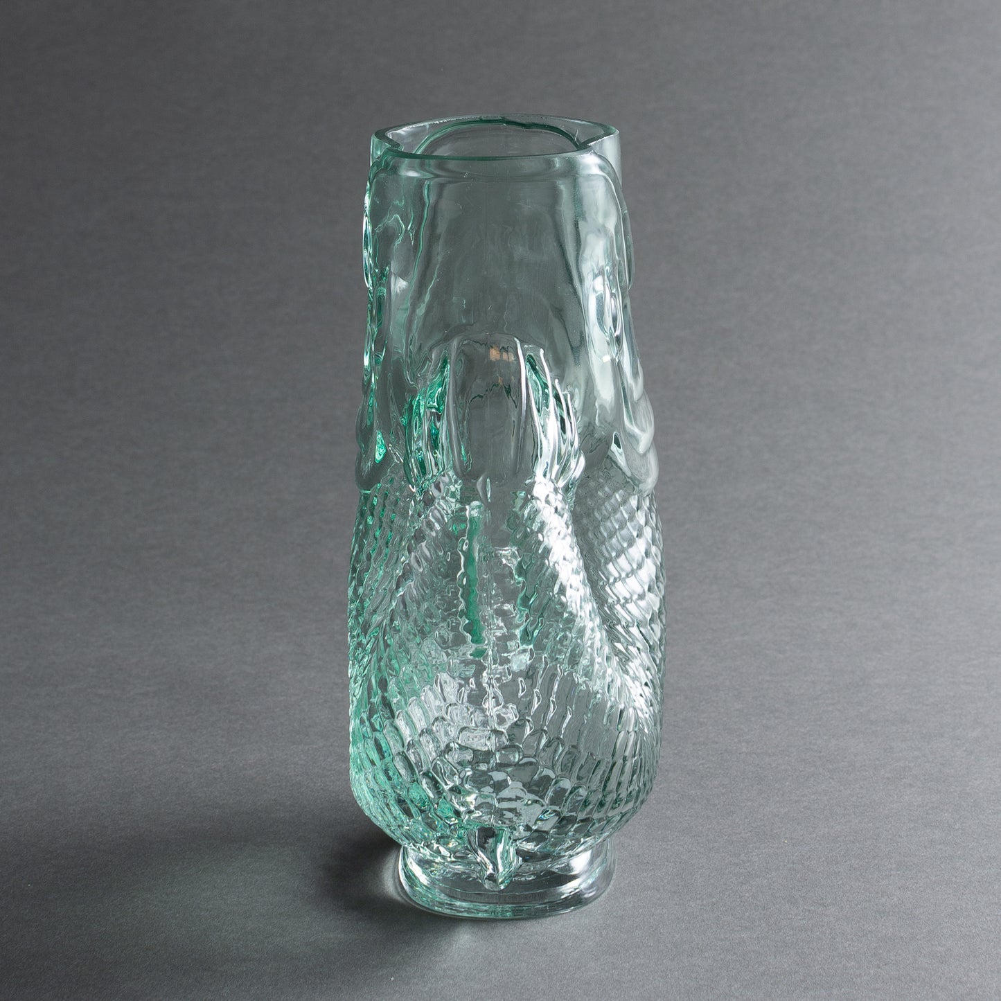 VASO PESCE VETRO FUMÊ