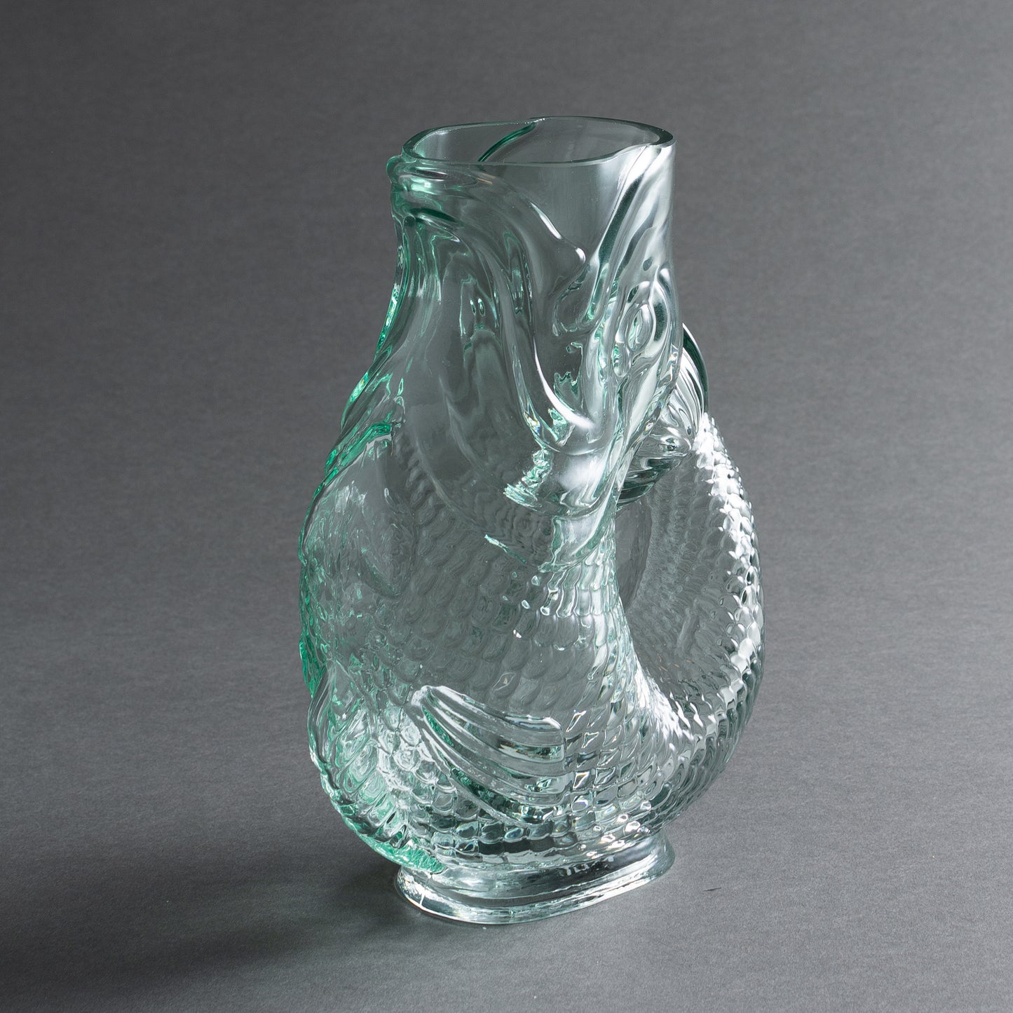 VASO PESCE VETRO FUMÊ