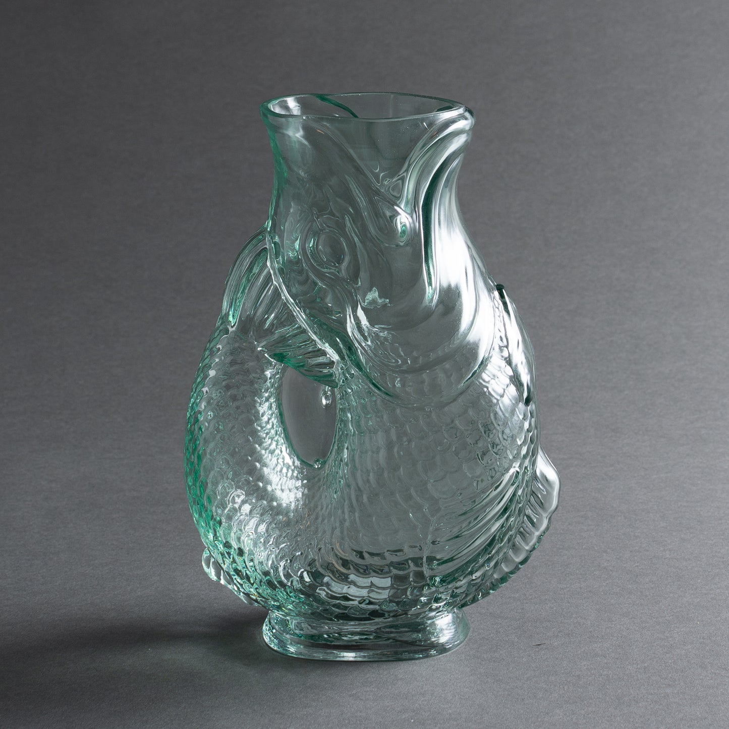 VASO PESCE VETRO FUMÊ