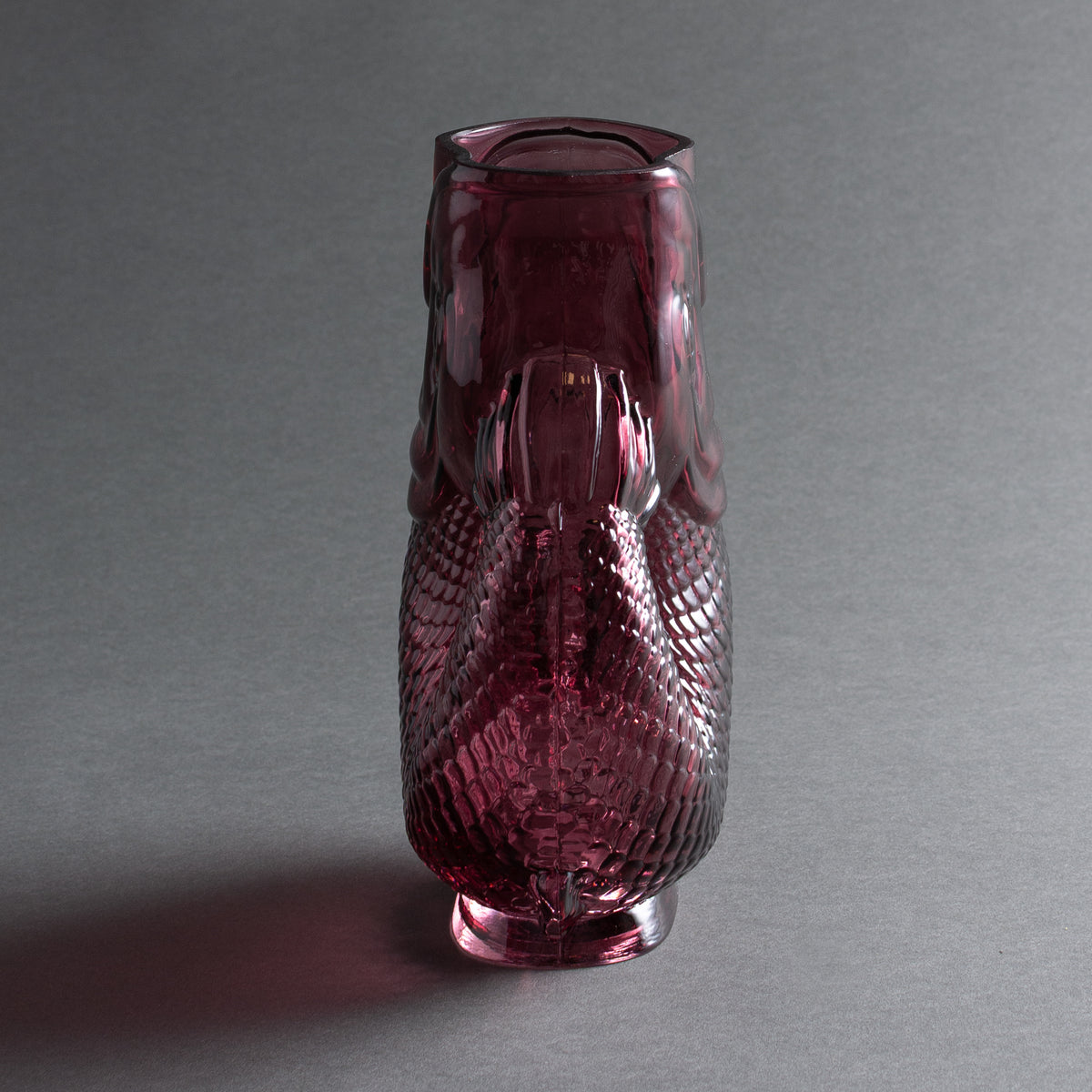 VASO PESCE VETRO LILLA