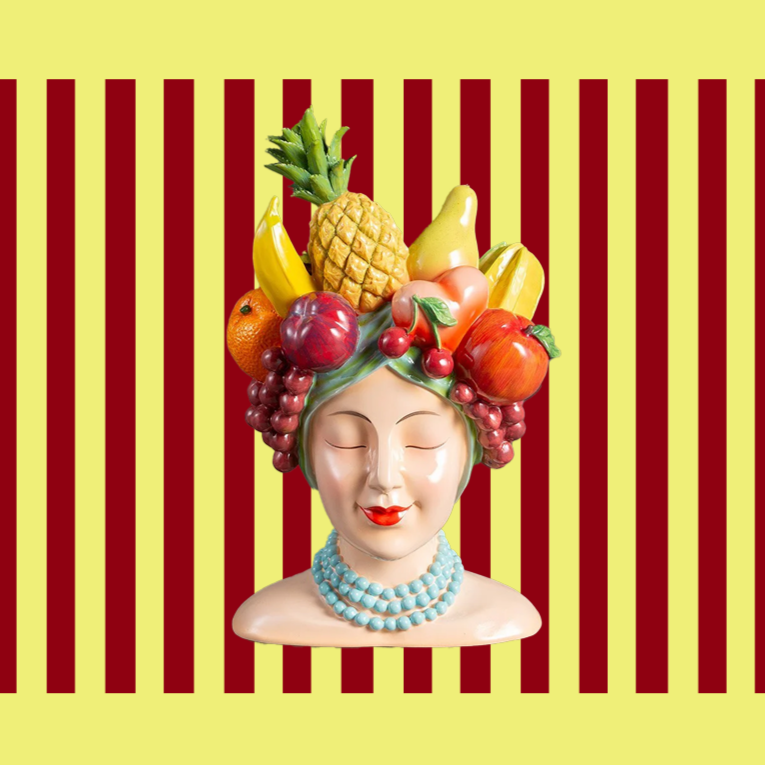 VASO LADY FRUITS