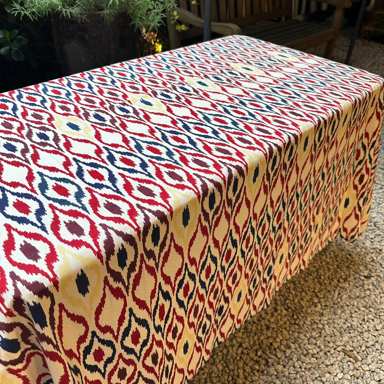 TOALHA DE MESA MARROCOS 1,80X1,80M