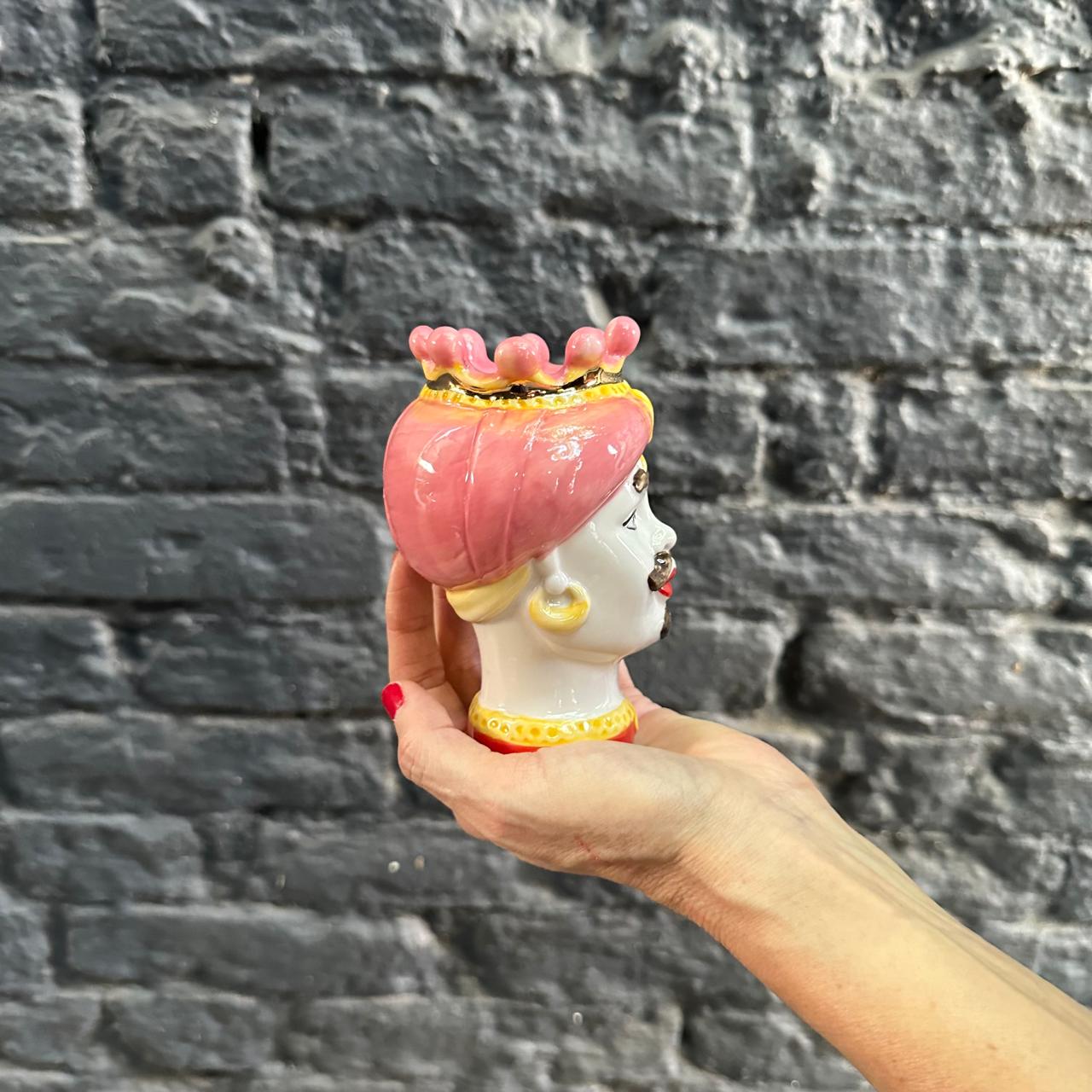 VASO ITALIANO TESTA DI MORO ROSA P - HOMEM