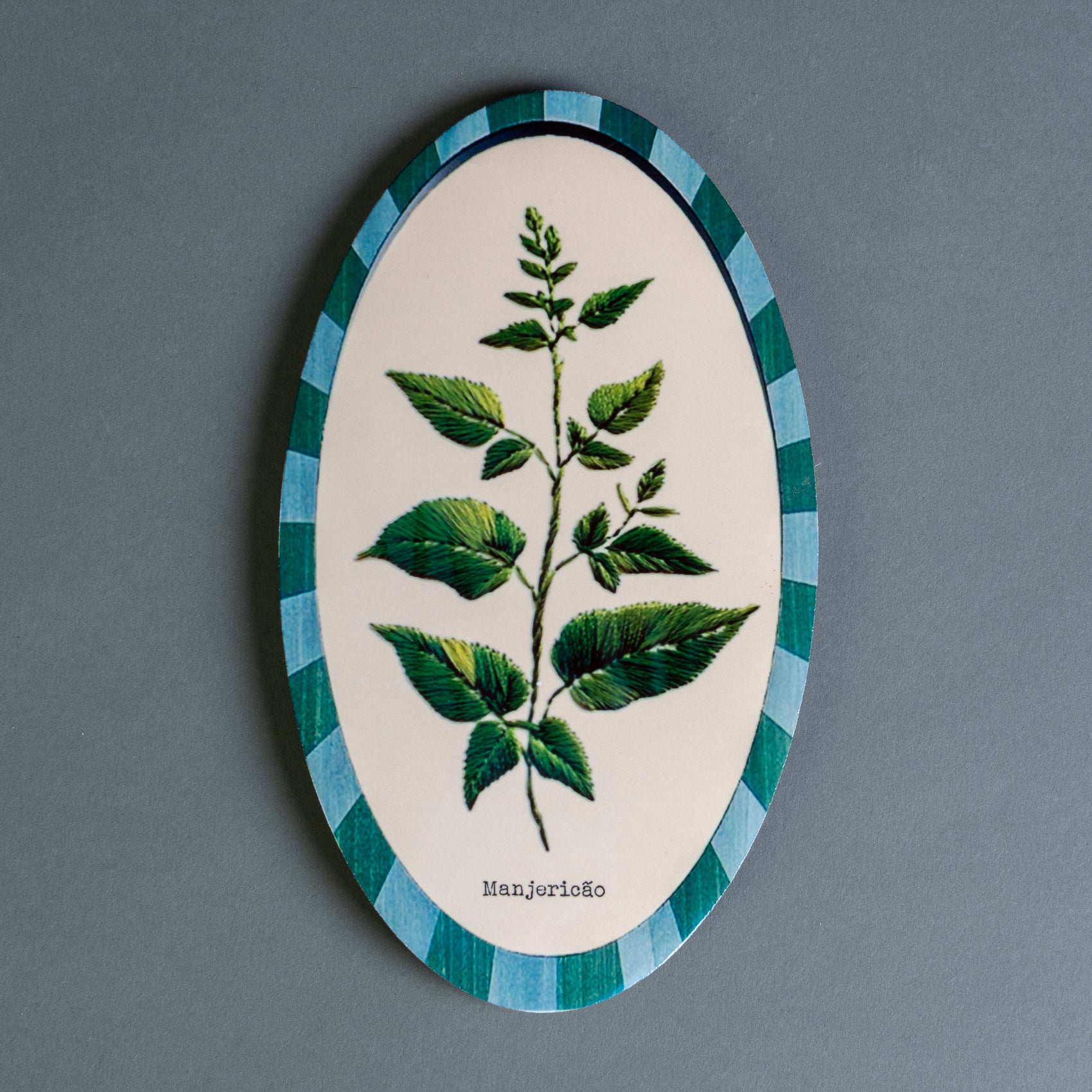 ESCULTURA AZULEJO MANJERICÃO