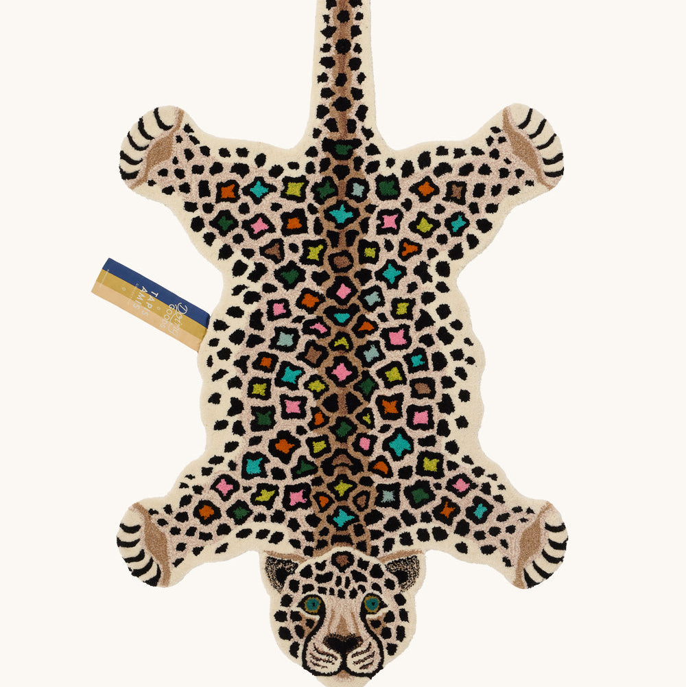 TAPETE  IMP LEOPARDO COLORE  LARGE