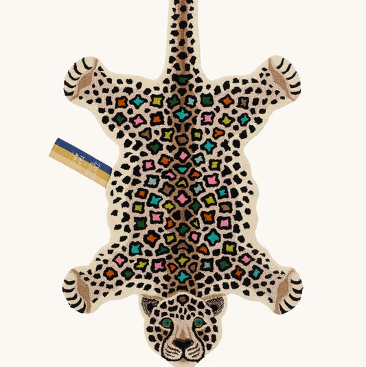 TAPETE  IMP LEOPARDO COLORE  LARGE