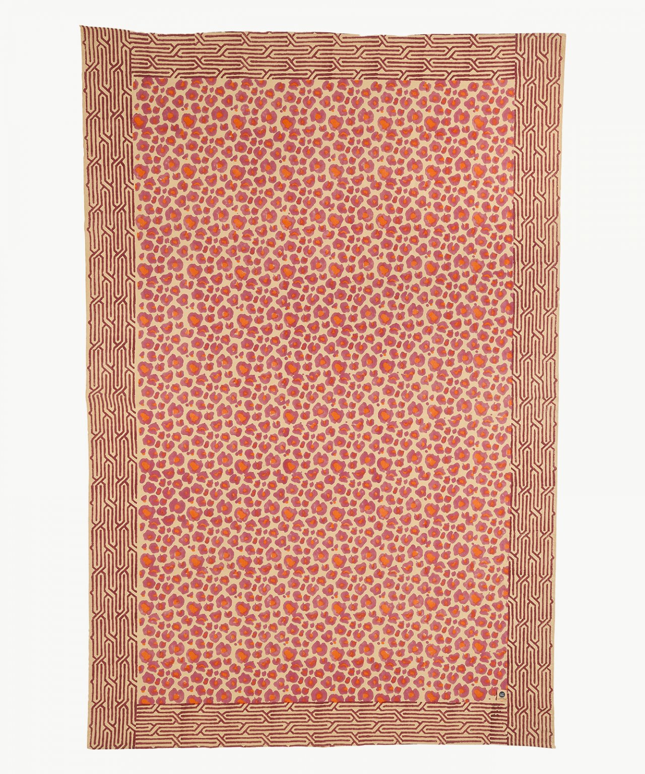 TOALHA DE MESA LEOPARDO PINK