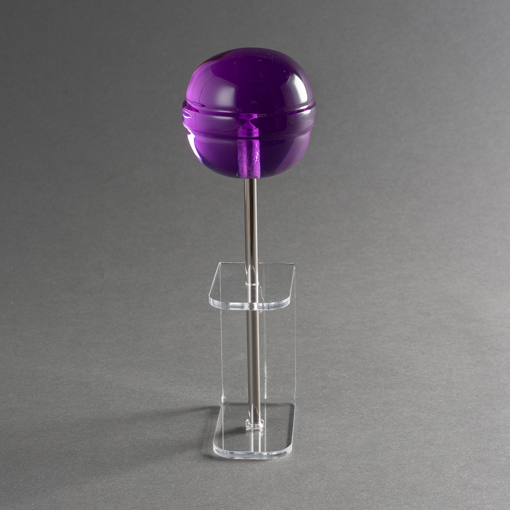 ESCULTURA PIRULITO ROXO