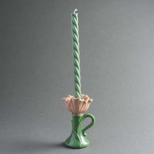 VELA PALITO TORCIDA - VERDE