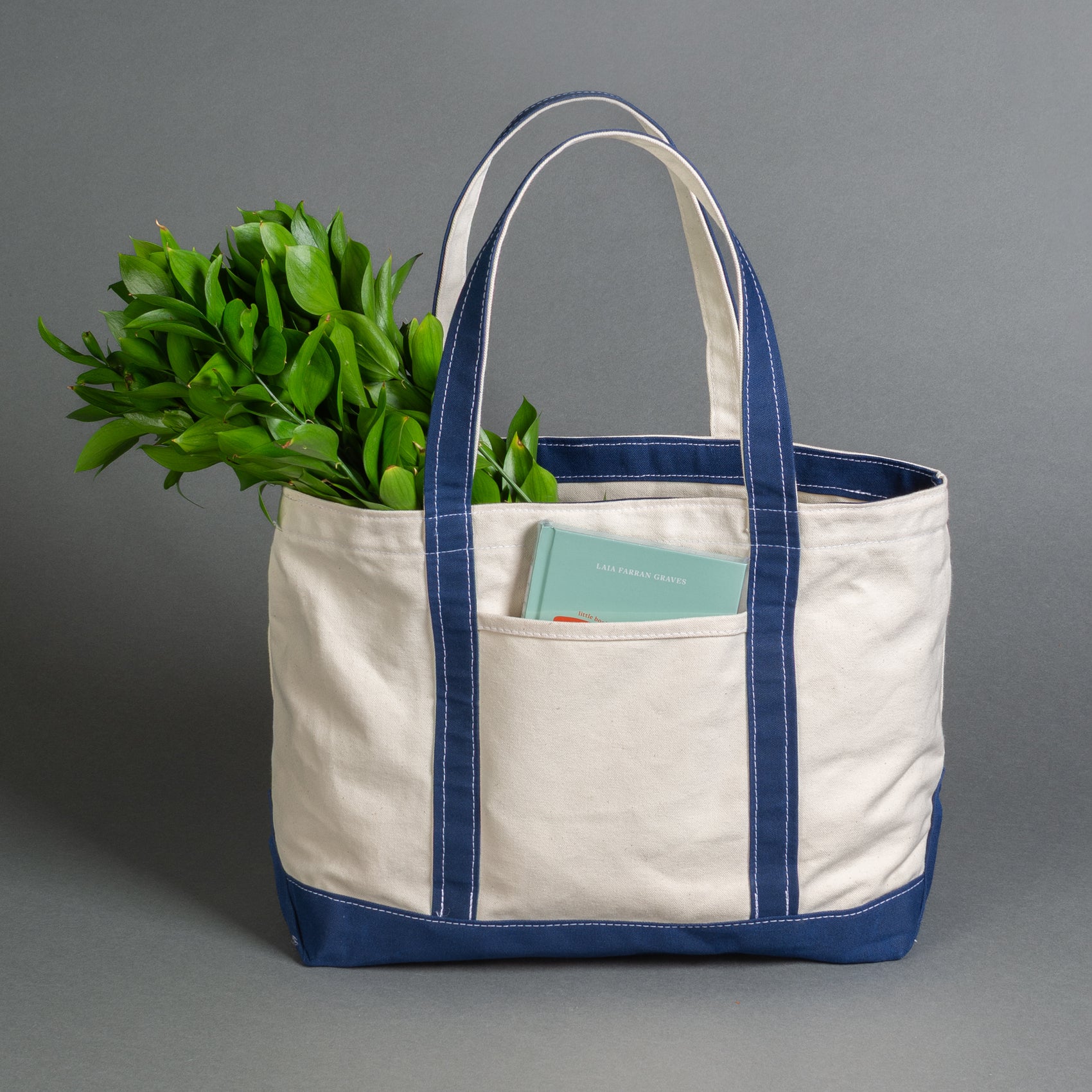 TOTE BAG STUDIO BERGAMIN AZUL