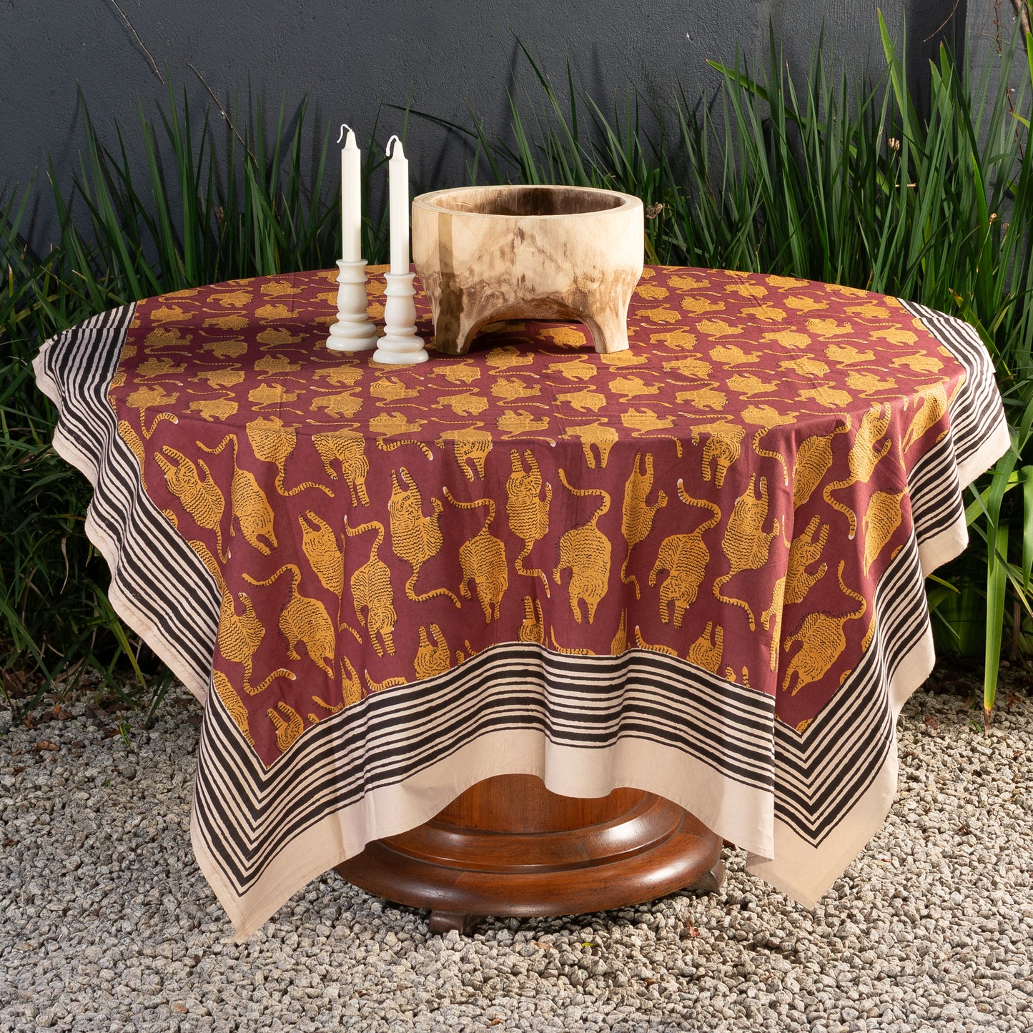 TOALHA DE MESA TIGRE