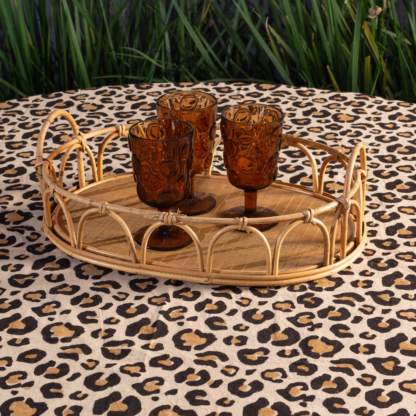 TOALHA DE MESA LEOPARDO