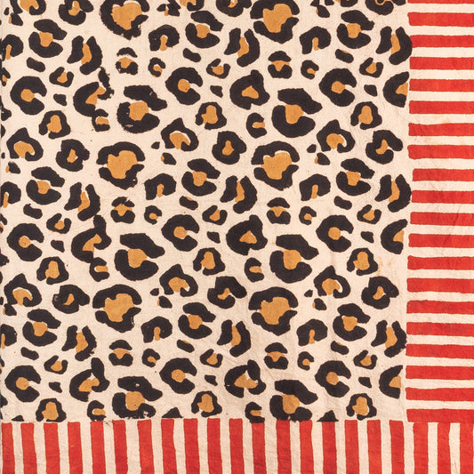 TOALHA DE MESA LEOPARDO