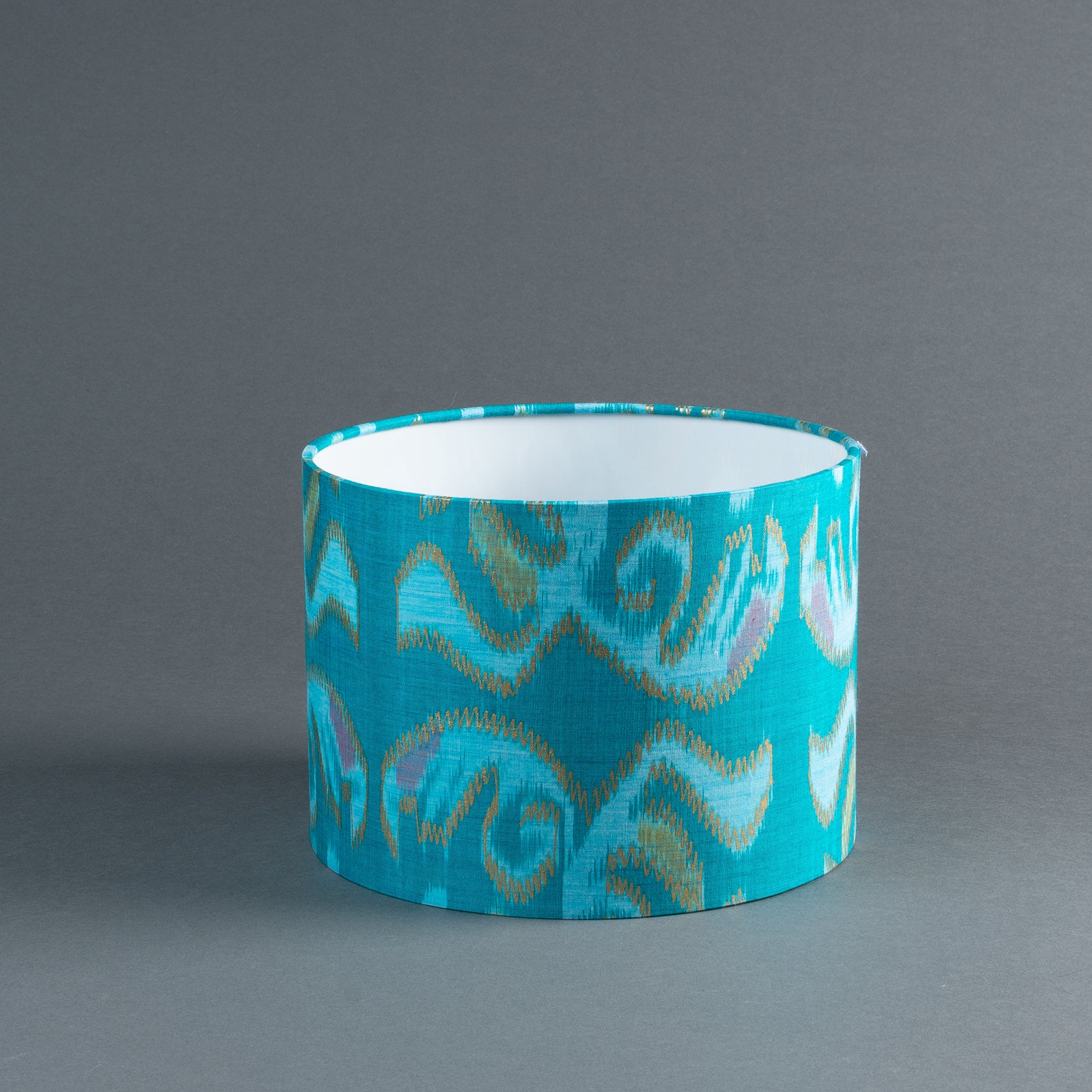 CÚPULA STUDIO BERGAMIN IKAT TURQUESA
