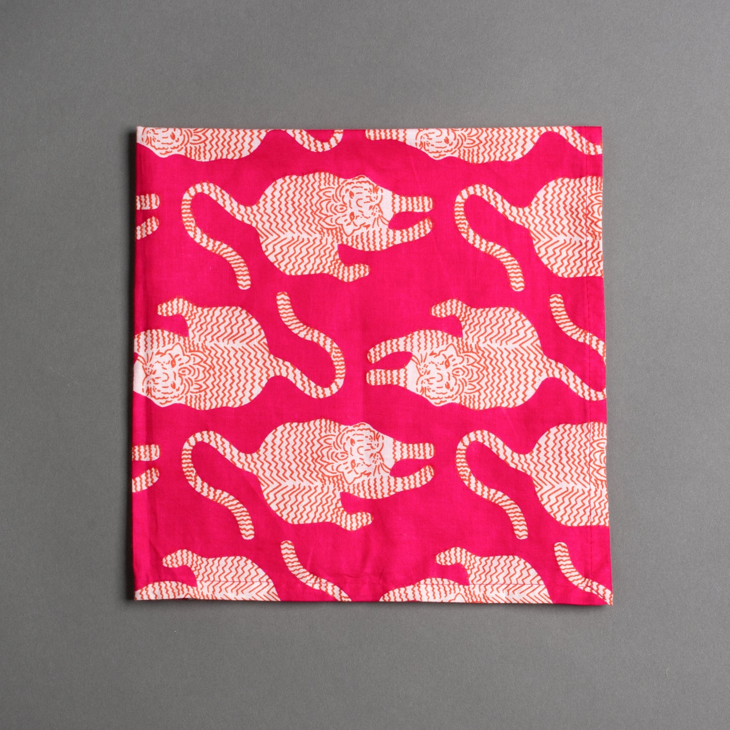 GUARDANAPO TIGRE ROSA