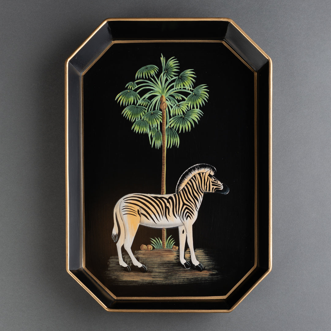 BANDEJA METAL ZEBRA