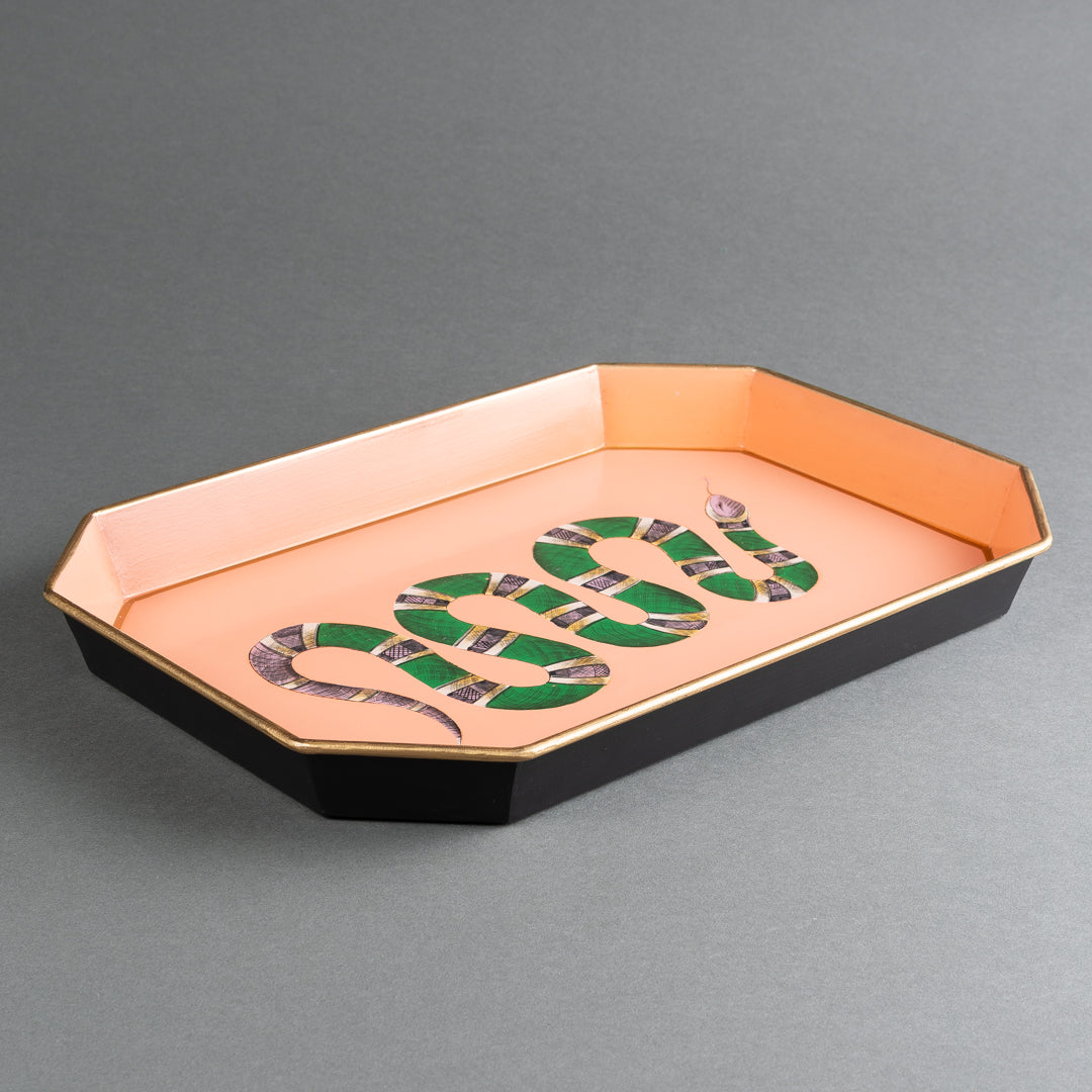 BANDEJA METAL SERPENTE