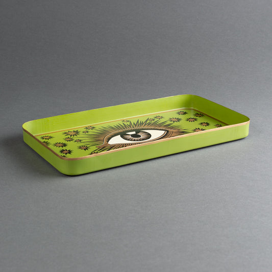 BANDEJA METAL OCCHIO VERDE