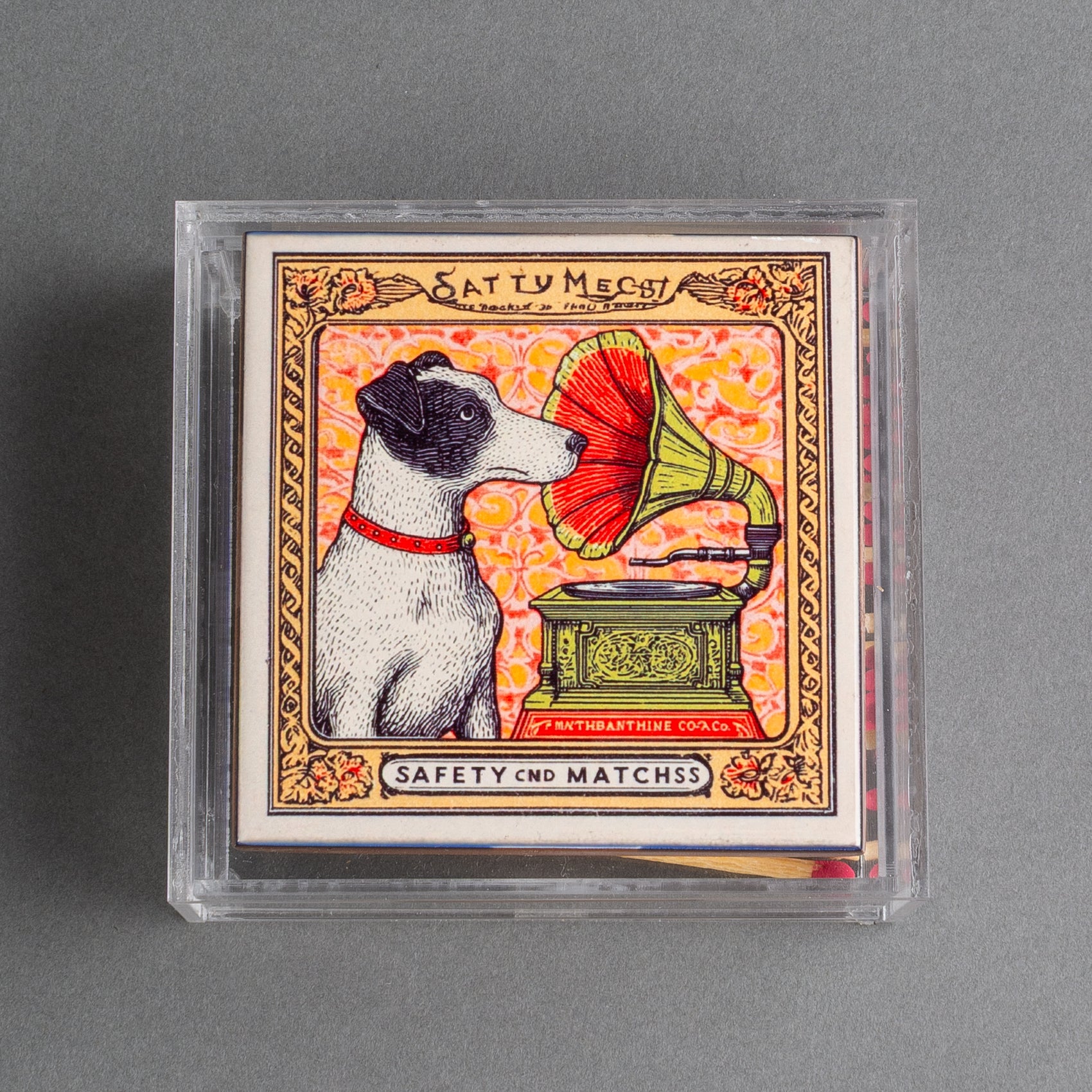 CAIXA DE FÓSFORO ACRÍLICO - CACHORRO