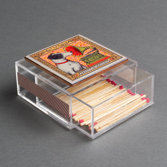 CAIXA DE FÓSFORO ACRÍLICO - CACHORRO