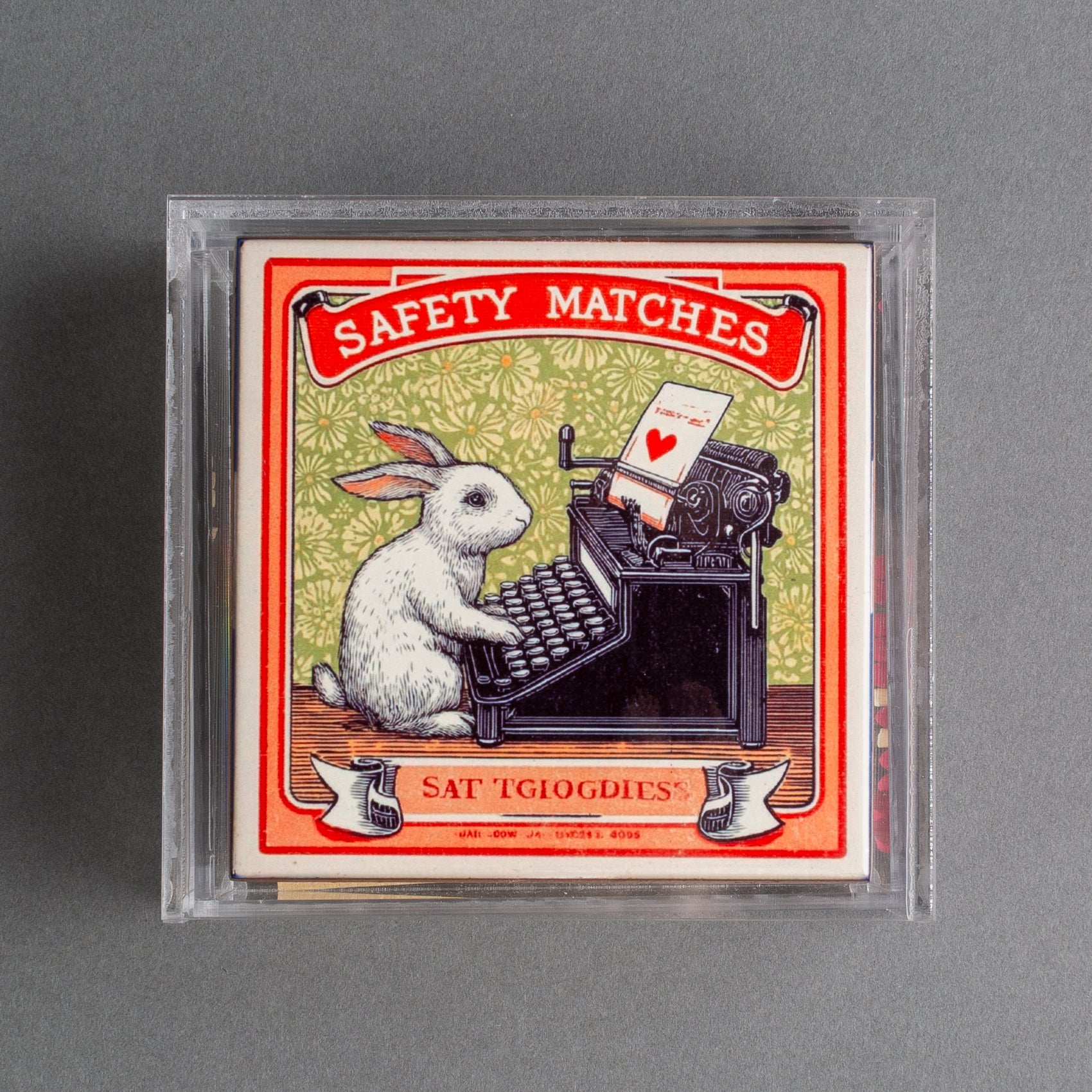 CAIXA DE FÓSFORO ACRÍLICO - COELHO